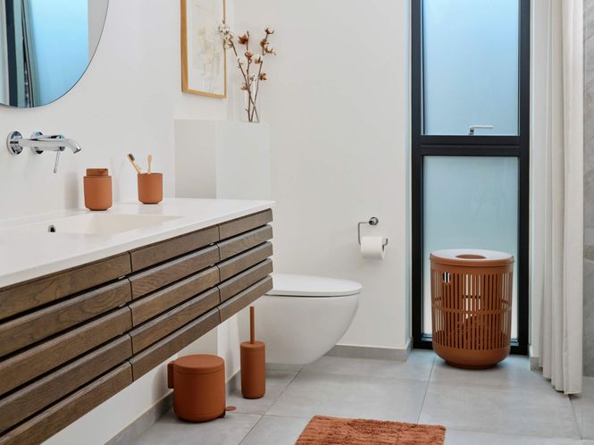 Hovedbilde Zone Denmark Ume Toalettbørste Terracotta
