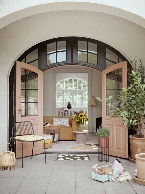 Hovedbilde Broste Copenhagen Eden Stol Beige Grey