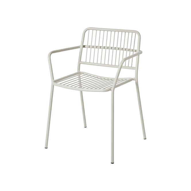 Hovedbilde Broste Copenhagen Eden Stol m/Armlene Beige Grey