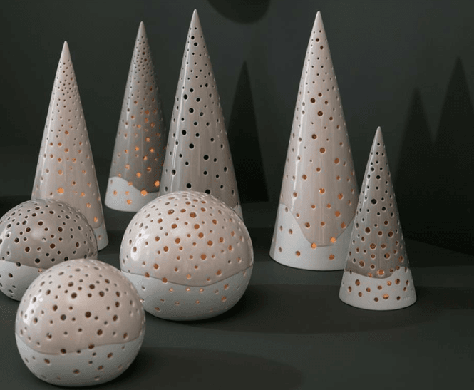 Hovedbilde Kähler Nobili Tealight H30 Nude