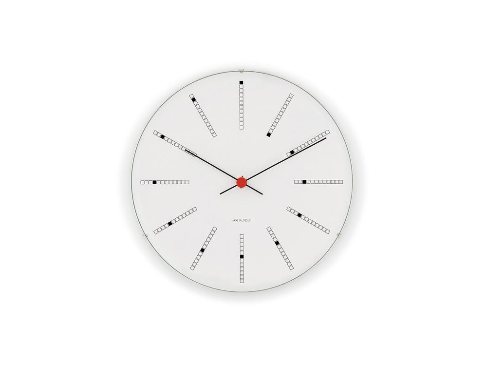 Arne Jacobsen Bankers veggklokke 29 cm