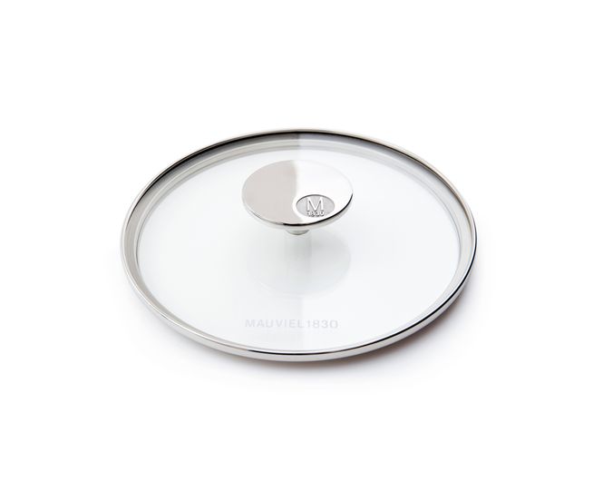 Hovedbilde Mauviel M'360 glasslokk klar/stål - 18 cm