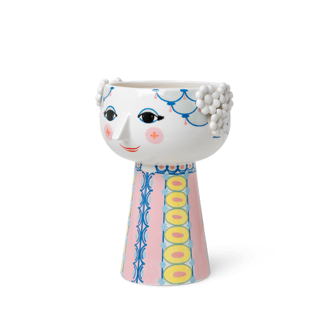 Hovedbilde Bjørn Wiinblad Eva Vase Rosa H23 cm
