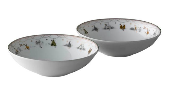 Hovedbilde Wik & Walsøe Julemorgen Story Dyp Tallerken 16 cm ...
