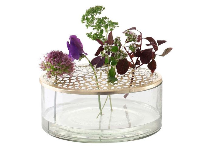 Hovedbilde Villa Collection Vase 20,5x10 cm Messing.