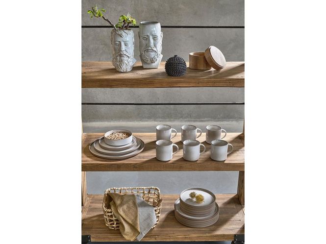Hovedbilde Villa Collection Vase/Blomsterpotte Hvit H26 cm