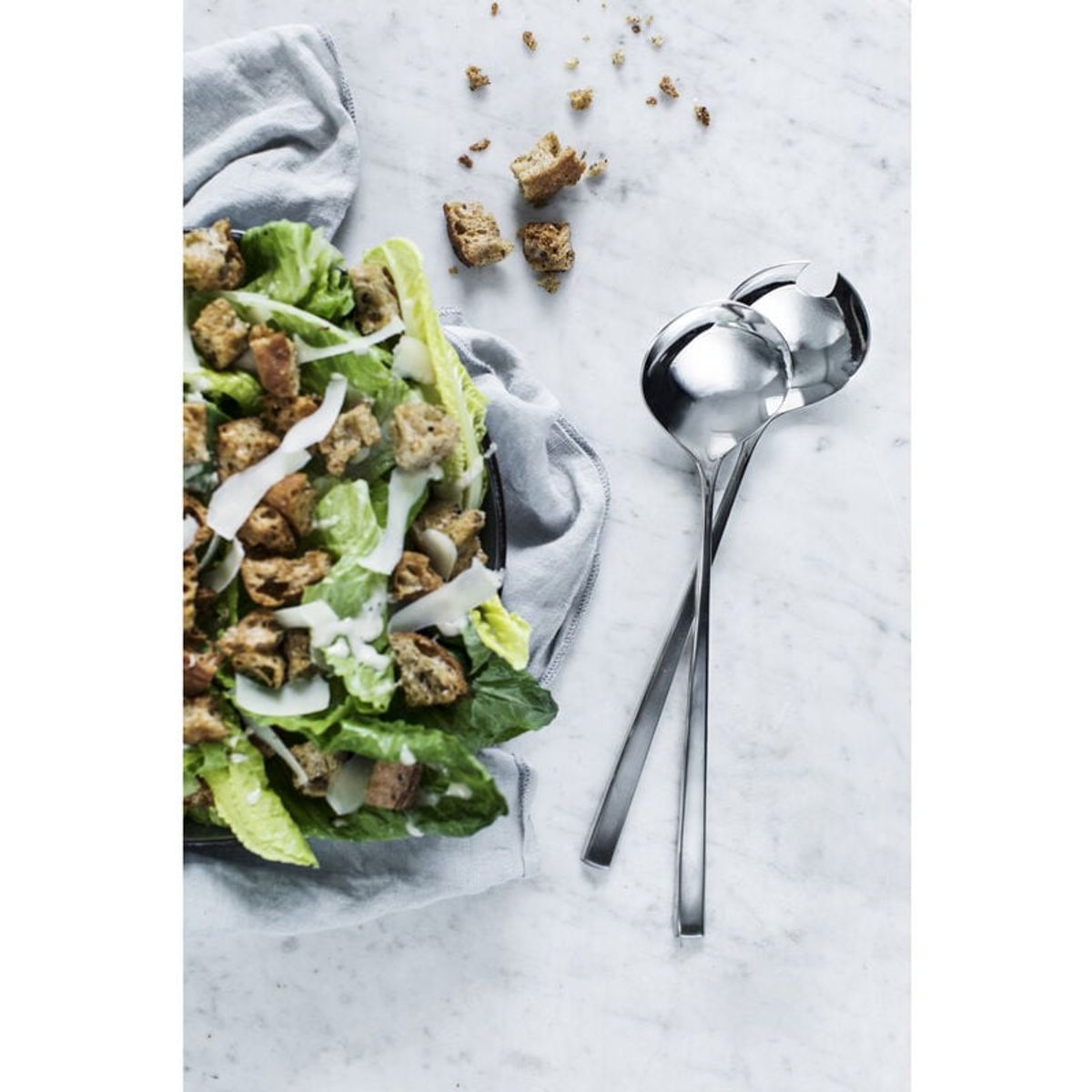 Gense Fuga Salatbestikk Matt/Blankt stål