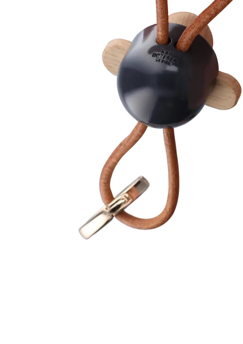Kay Bojesen Nøkkelring Ape Grå