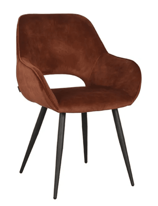 Hovedbilde Trend Collection Fer Spisestol Rust Velour