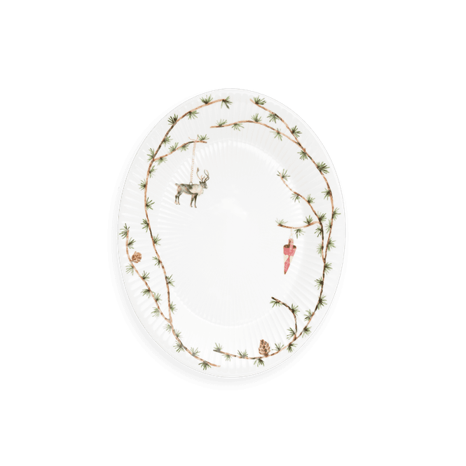 Hovedbilde Kähler Hammershøi Jul Oval Fat 27x34 cm