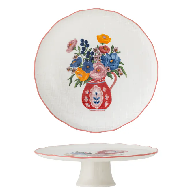 Hovedbilde Bloomingville Dorothy Kakefat Rose Steingods