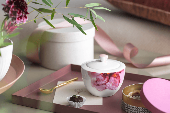Hovedbilde Villeroy & Boch Rose Garden Sukkerskål