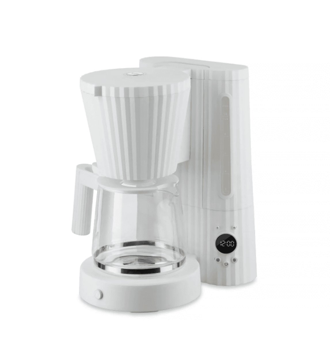 Alessi Plisse Kaffebrygger Hvit