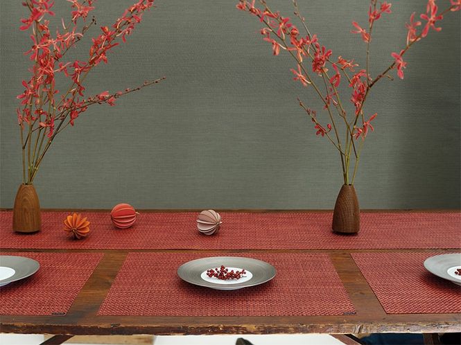 Hovedbilde Chilewich Spisebrikke Basketweave Pomegranate ...