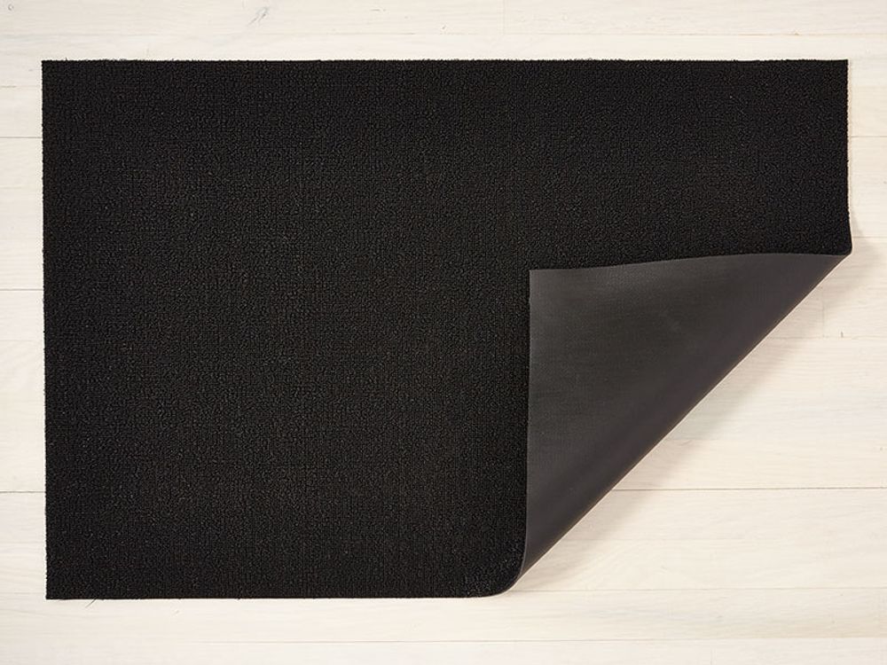 Chilewich Dørmatte Solid Black