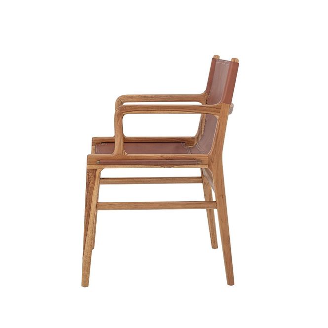 Hovedbilde Bloomingville Ollie Loungestol Skinn Brun