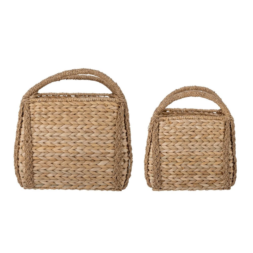 Bloomingville Selma Kurv Natur 2 stk