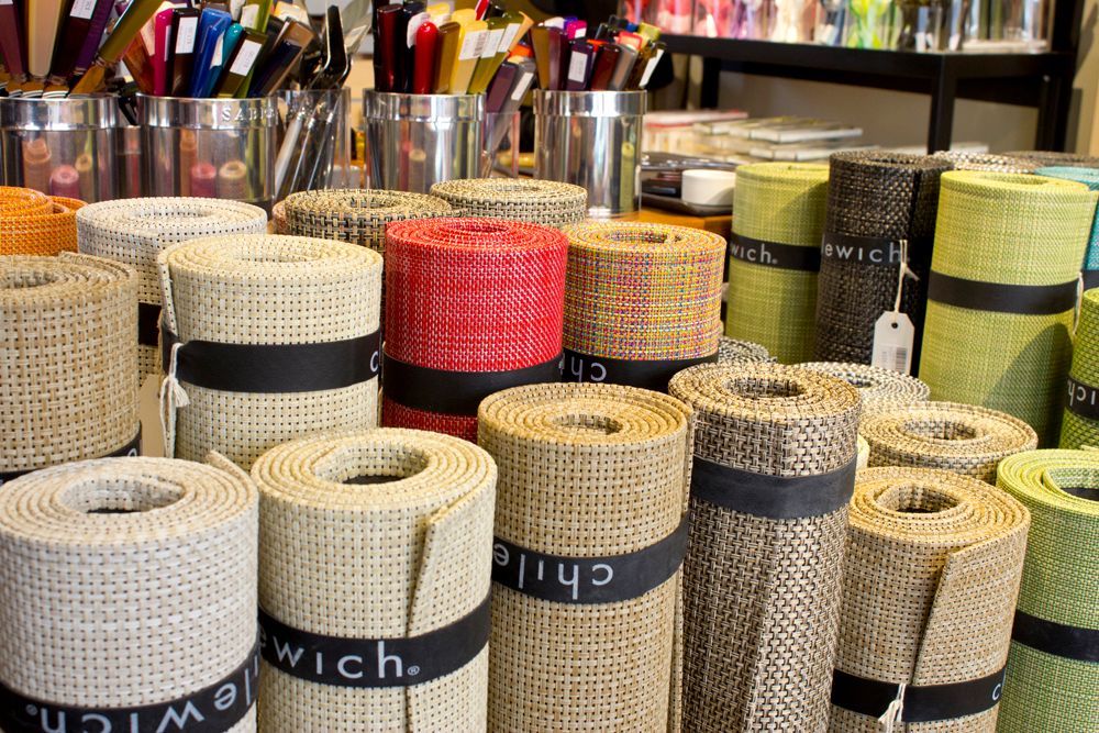 Chilewich Basketweave Oyster 4stk