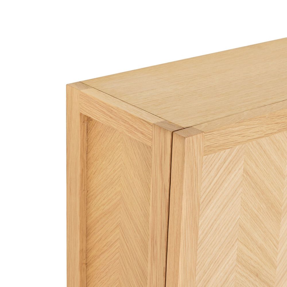 Hübsch Herringbone Skoskap Natur FSC