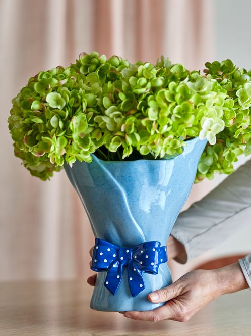 Hovedbilde Bloomingville Belivia Vase Blå