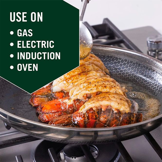 Hovedbilde HEXCLAD by Gordon Ramsay  Wok 30cm, hybrid