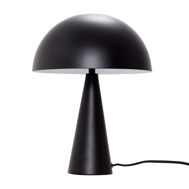 Hovedbilde Hübsch Mush bordlampe svart H33cm