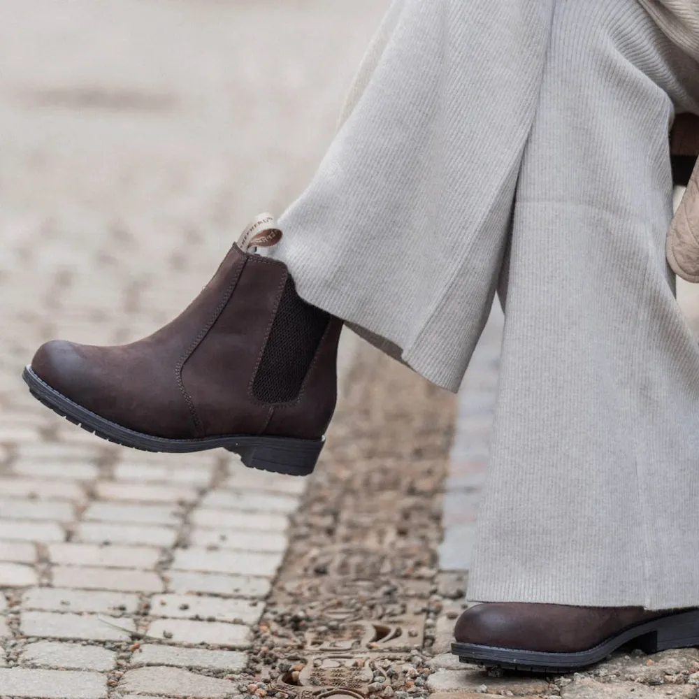 Shepherd Sanna Boots Mørk Brun