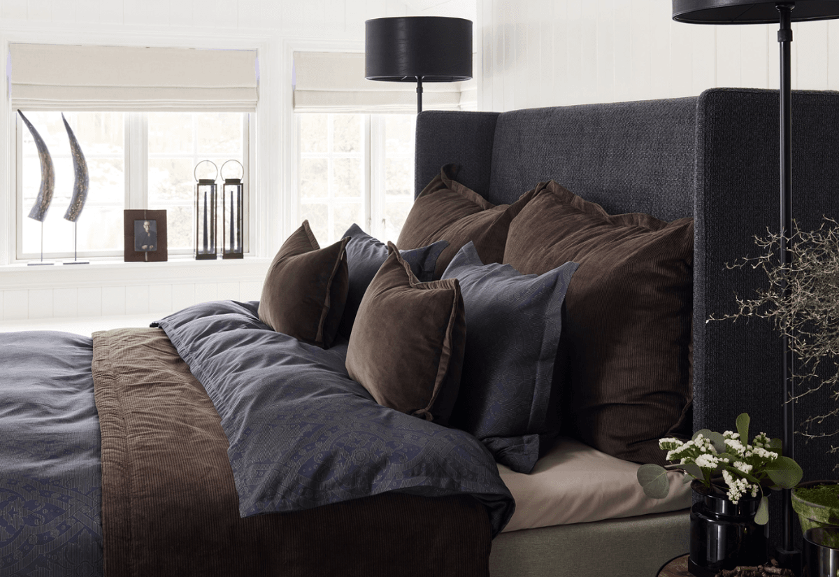 Halvor Bakke Frogner putevar 50×70 cm Blå/Midnight Blue