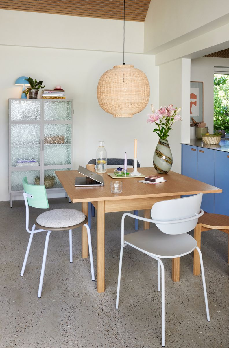 Hübsch Chand Pendel Rund Natur