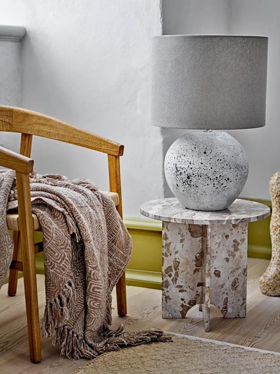 Bloomingville Jasmia Sidebord Marmor Brun