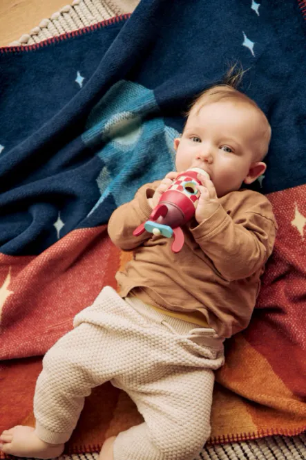 Hovedbilde Biederlack Little Rocket Babypledd 75x100 cm