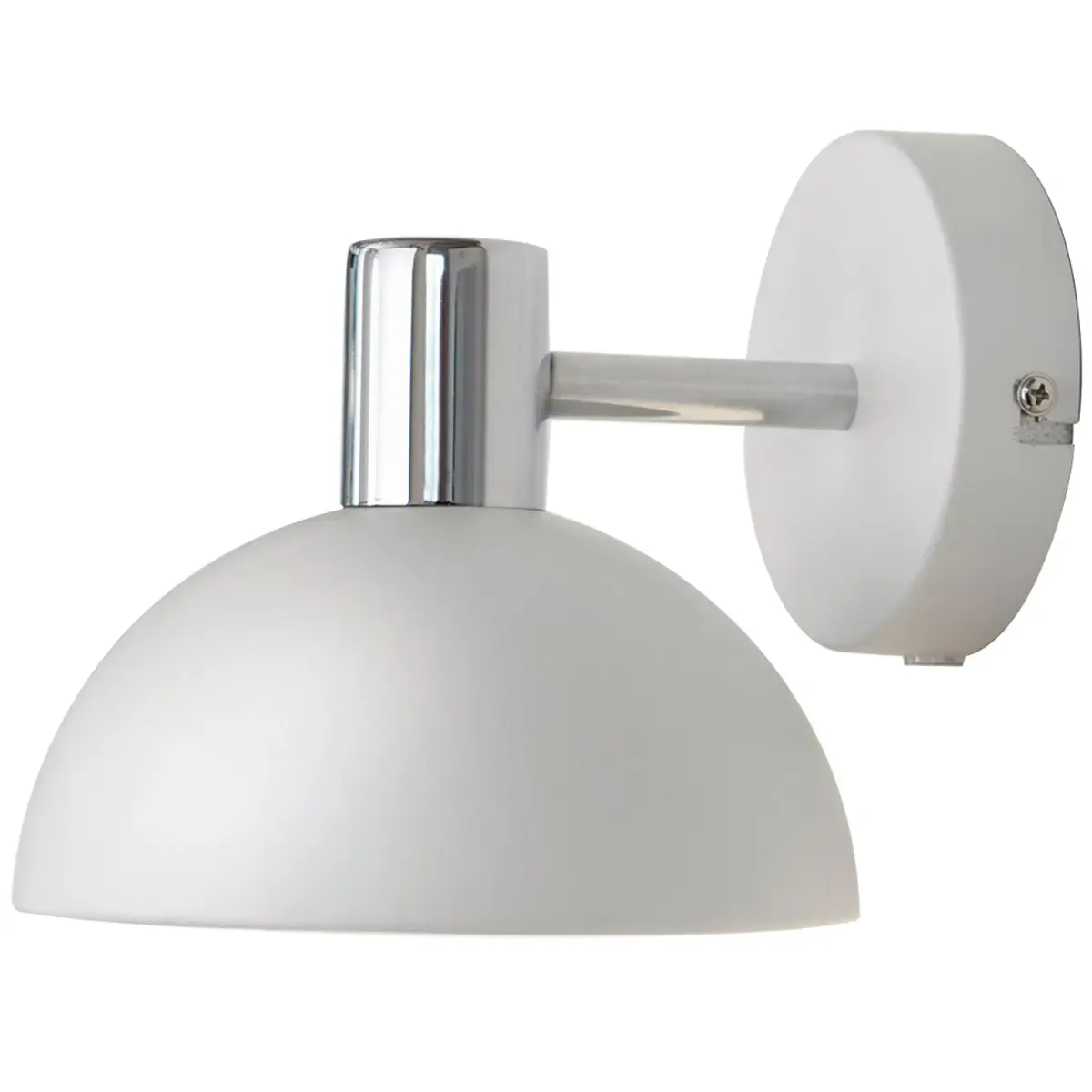 Herstal Vienda Vegglampe Hvit/Krom