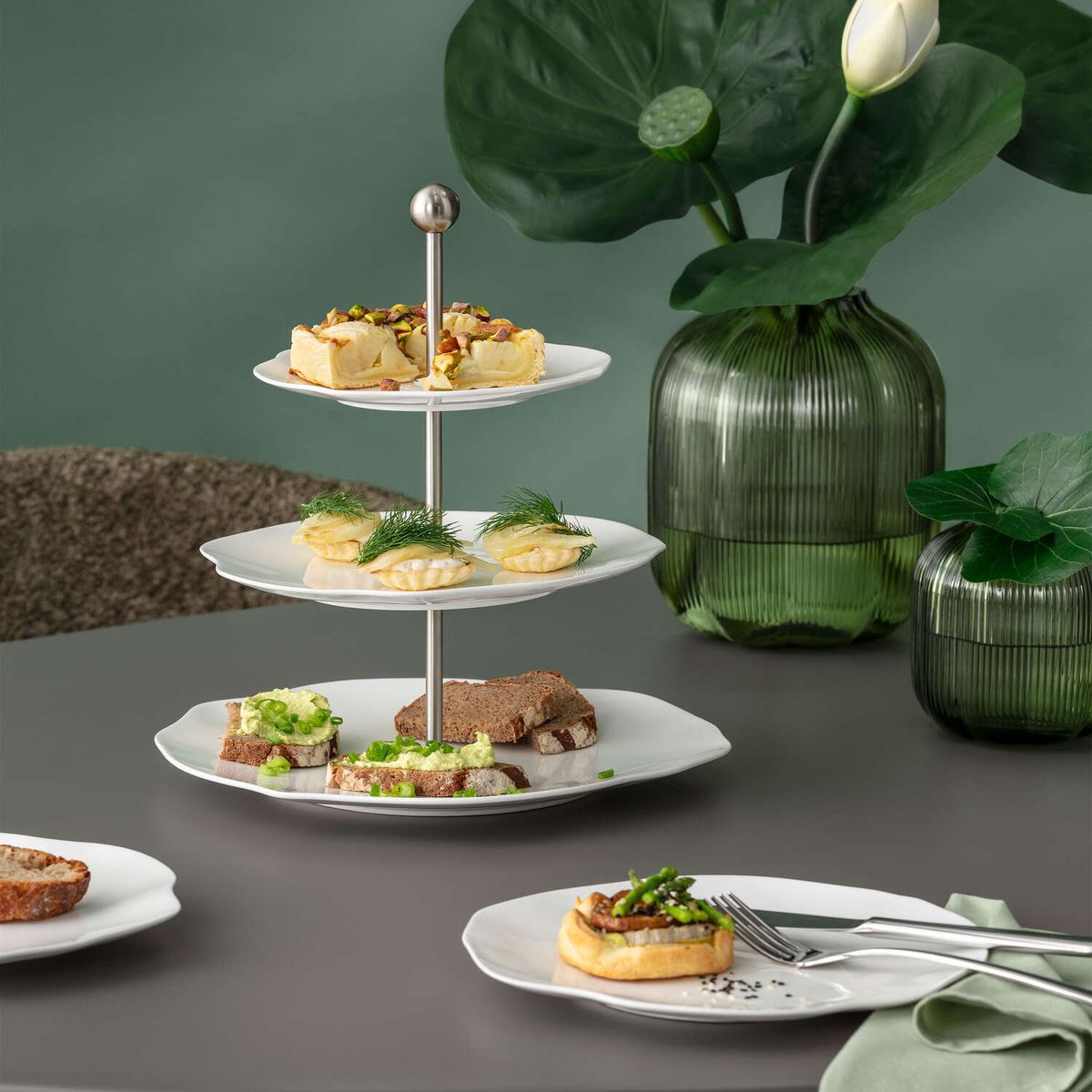 Villeroy & Boch Pura Etasjefat 27 cm Hvit
