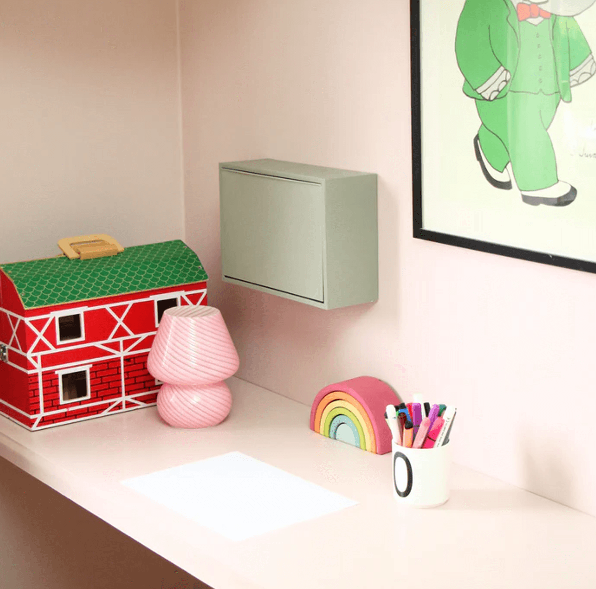 Mini ReCollector Oppbevaringsboks – Oak Green