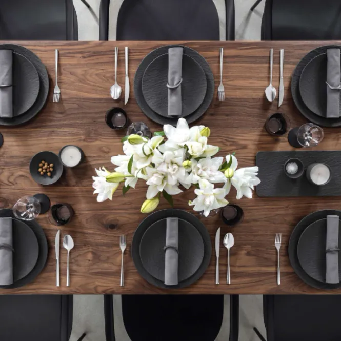 Hovedbilde Villeroy & Boch Manufacture Rock Middagstallerken ...
