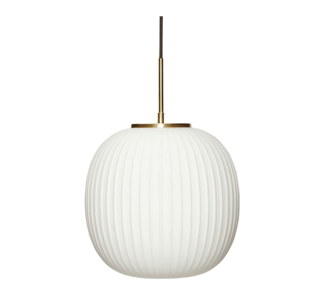 Hübsch Serene Pendel Ø32cm Hvit