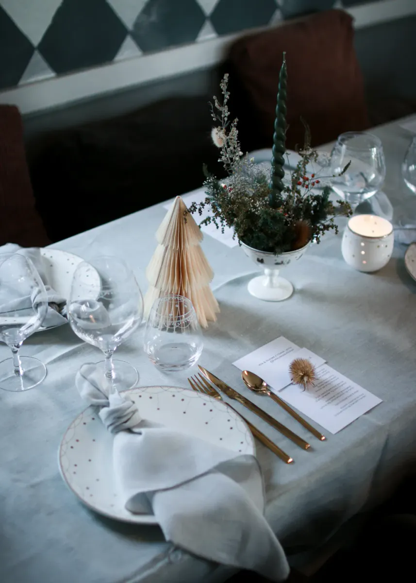 Wik & Walsøe Julemorgen Story Dessertskål med Stett