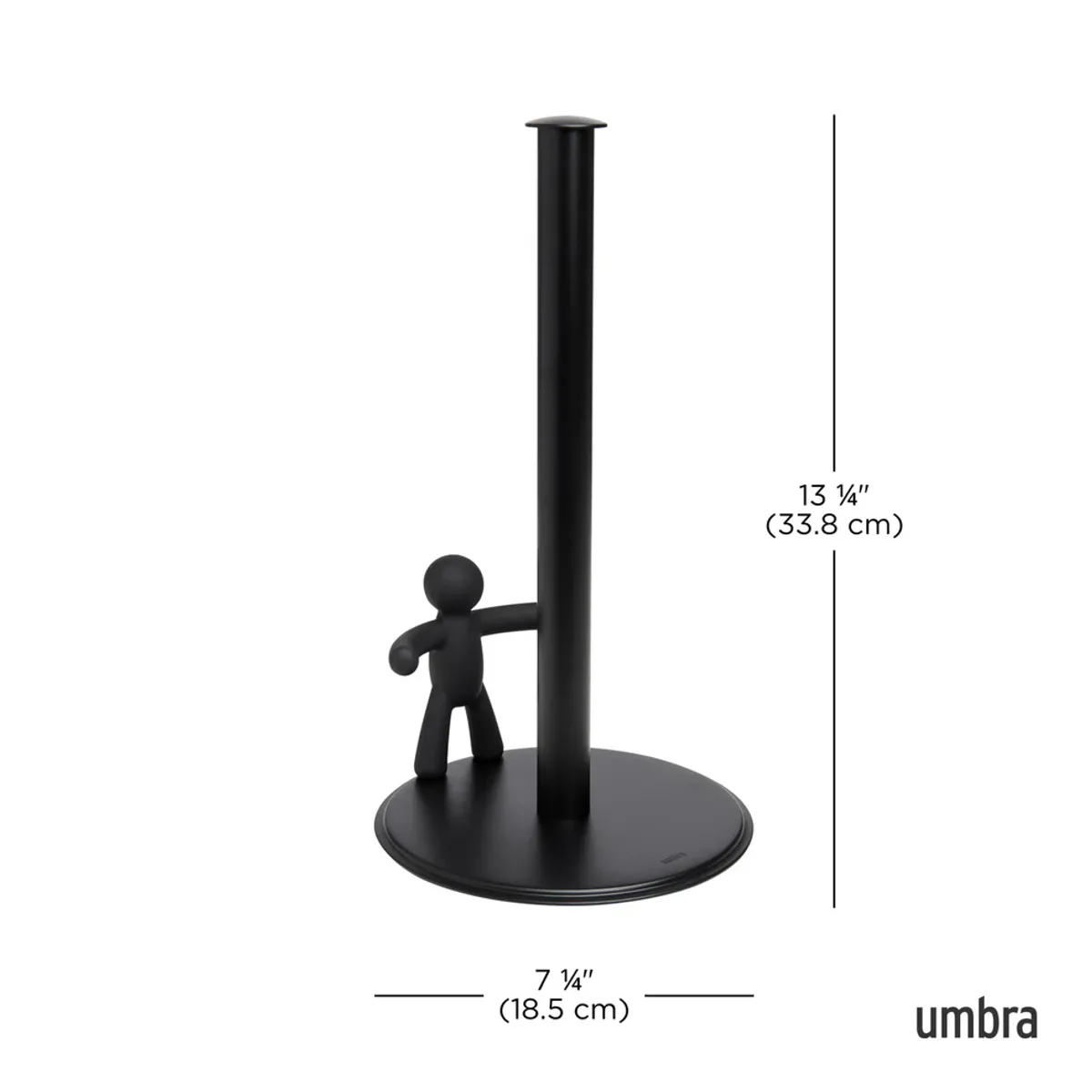 Umbra Buddy Tørkerullholder Sort