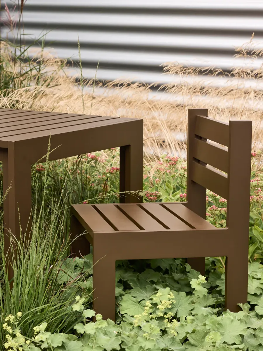 Hübsch Haus Bord Lite Brun