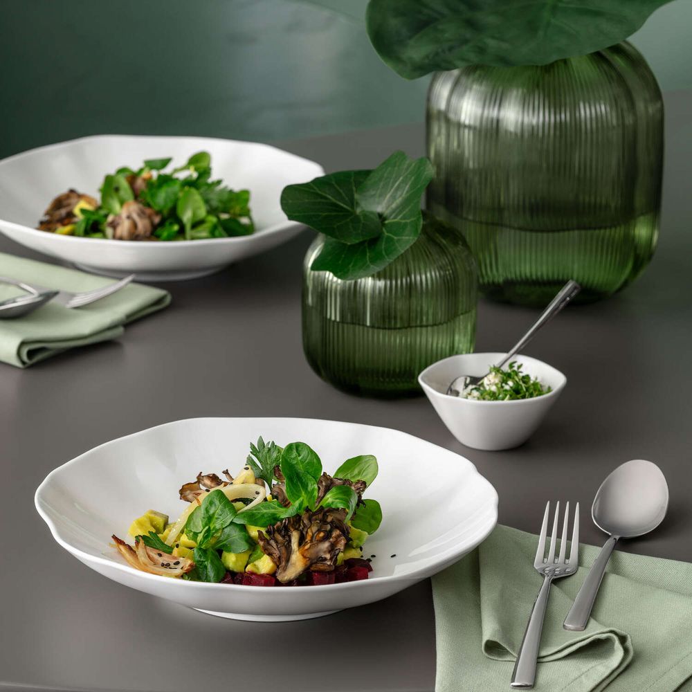 Villeroy & Boch Pura Middagsservise 4 deler Hvit