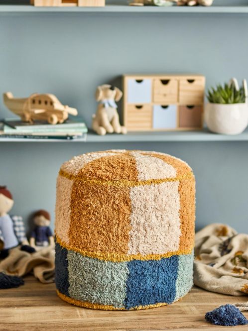 Hovedbilde Bloomingville MINI Kio Puff Blå