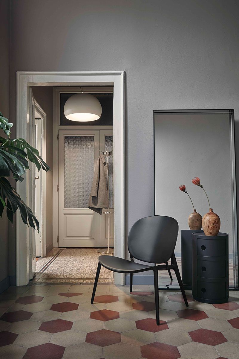 Kartell Componibili Recycled Oppbevaring med 3 rom Hvit
