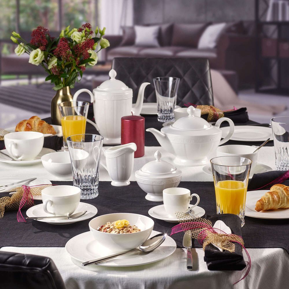 Villeroy & Boch White Pearl Skål til Espressokopp 13 cm