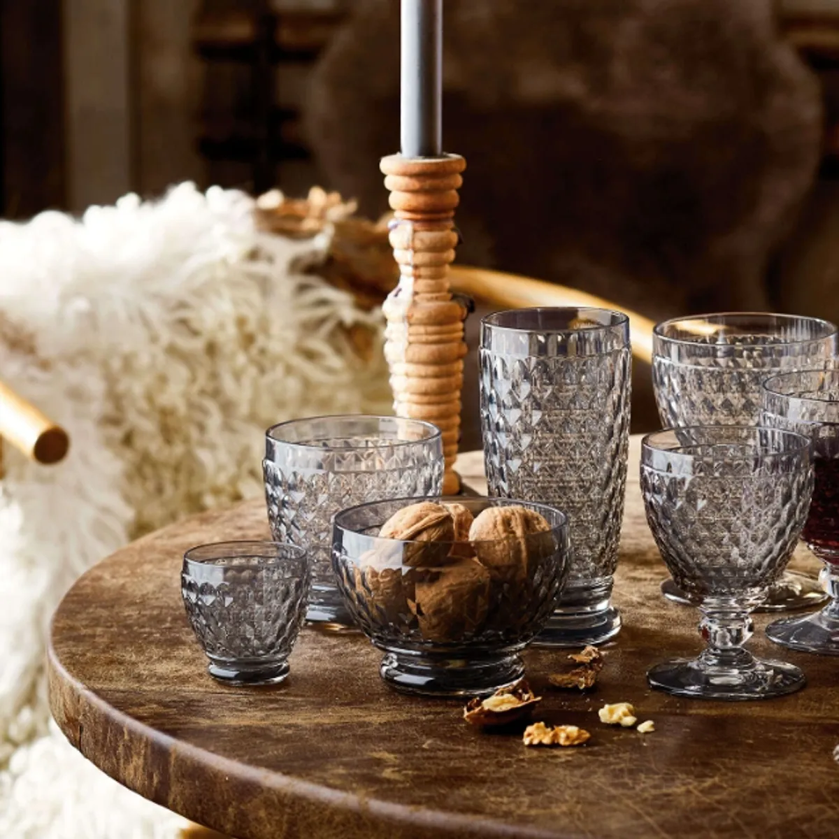 Villeroy & Boch Boston Hvitvinsglass 125 ml Grå