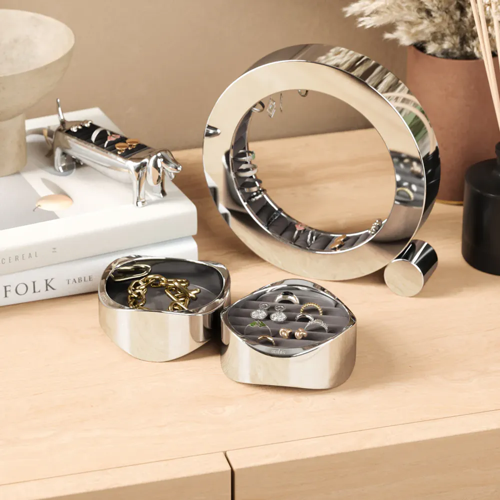 Umbra Wavy Smykkeskrin Krom