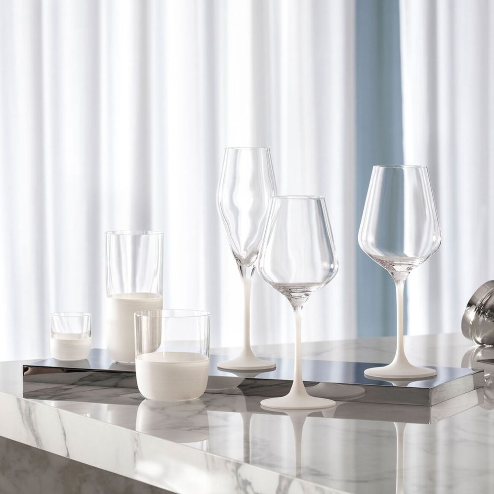 Villeroy & Boch Manufacture Rock Blanc Whiskyglass 4-pk