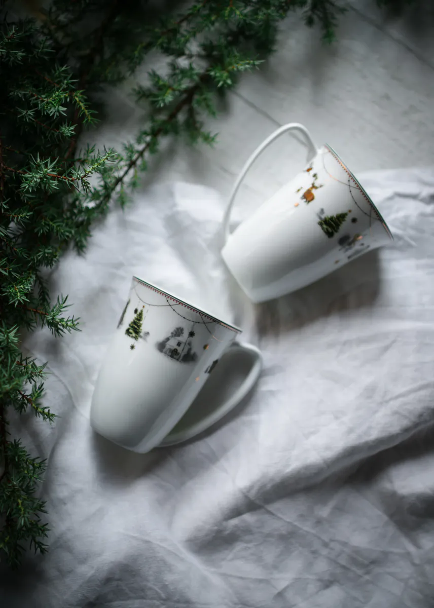 Wik & Walsøe Julemorgen Story Krus 30 cl, 2 pk