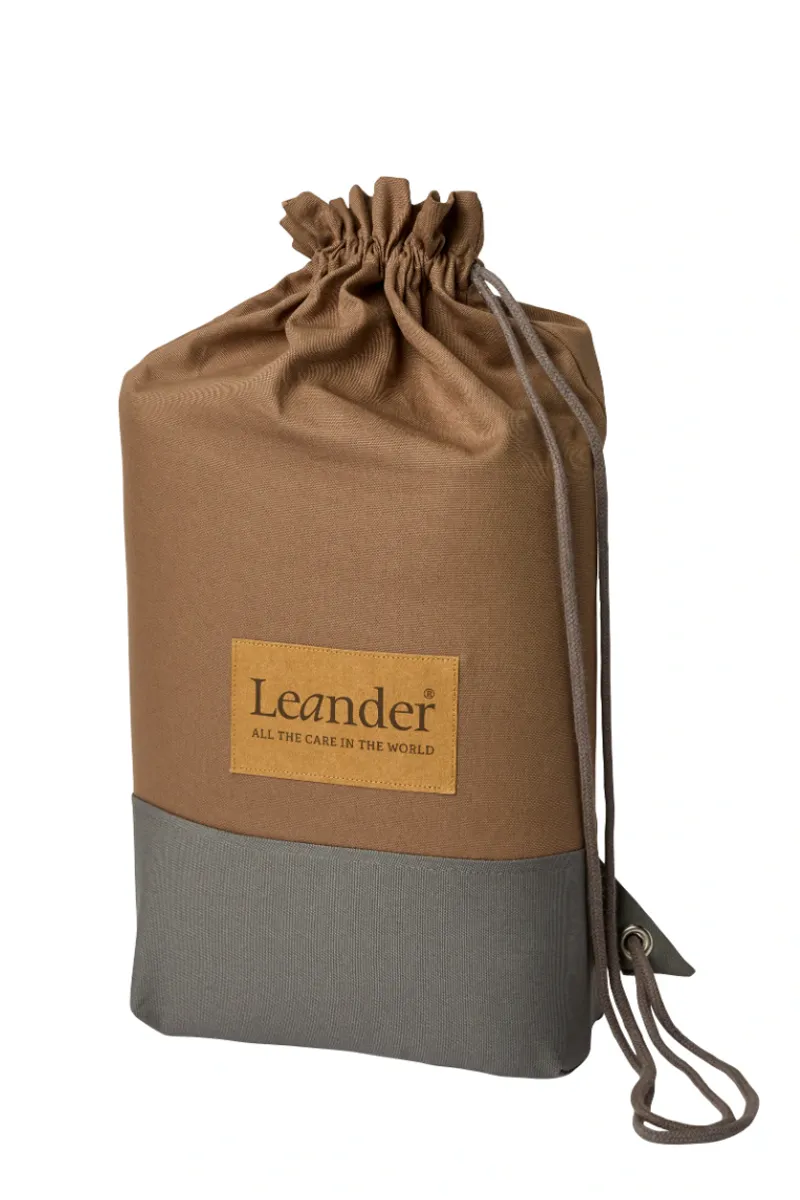 Leander Linea Kantbeskyttelse til Babyseng Mocca