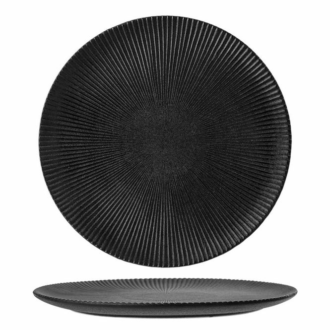 Hovedbilde Bloomingville Neri Tallerken 29 cm Sort
