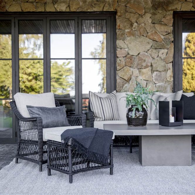 Hovedbilde Artwood Marbella Loungestol Black Twist